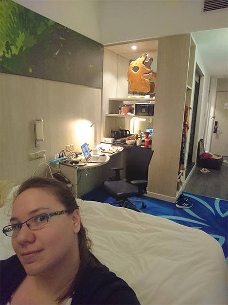 My room for 14 days - Quarantine in Holiday Inn Express Bukit Bintang